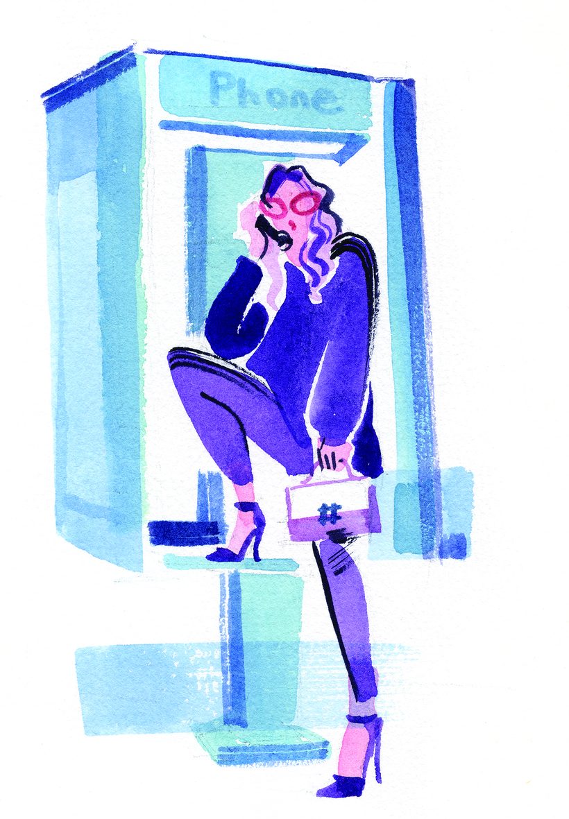 La Madrina, a watercolour illustration by Lihuà from the Daydreams collection.