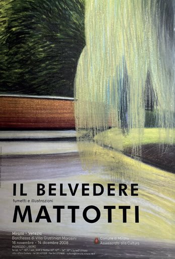 Lorenzo Mattotti illustration, Il Belvedere.