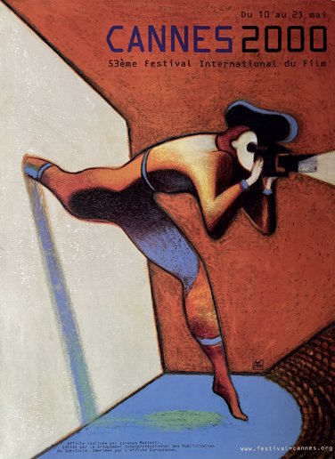 Lorenzo Mattotti poster illustration for La Biennale di Venezia, 2021.